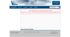Desktop Screenshot of pajurioverslas.lt