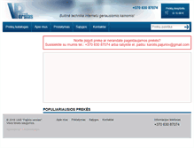 Tablet Screenshot of pajurioverslas.lt